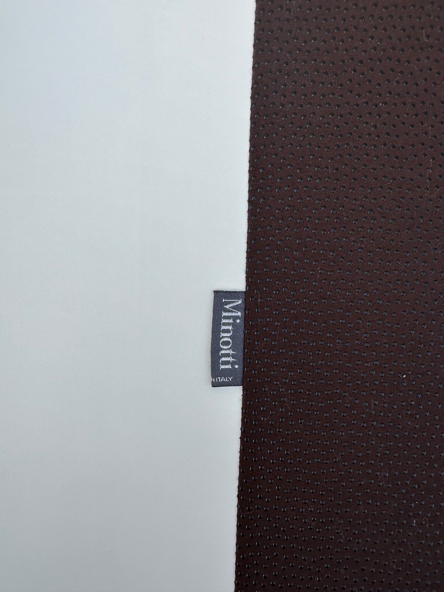 ZGAN Minotti Hamilton | Wit Leer | NP: €30.000