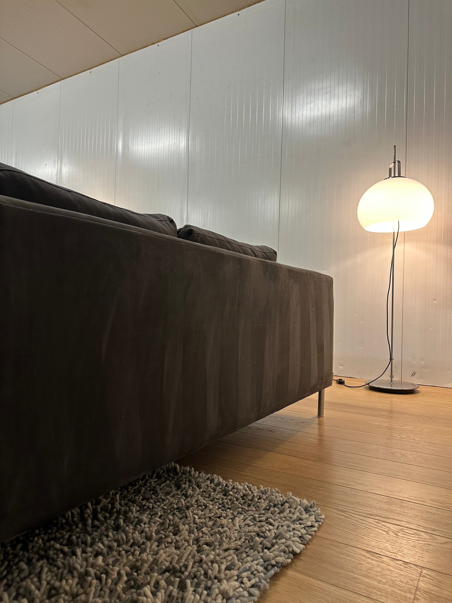 ZGAN Ewald Schillig Hoekbank Antraciet Alcantara Luxe Design