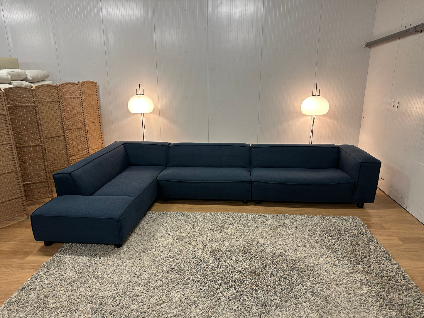 NIEUWSTAAT Fest Dunbar XL Loungebank Donkerblauw - NP: 7.500