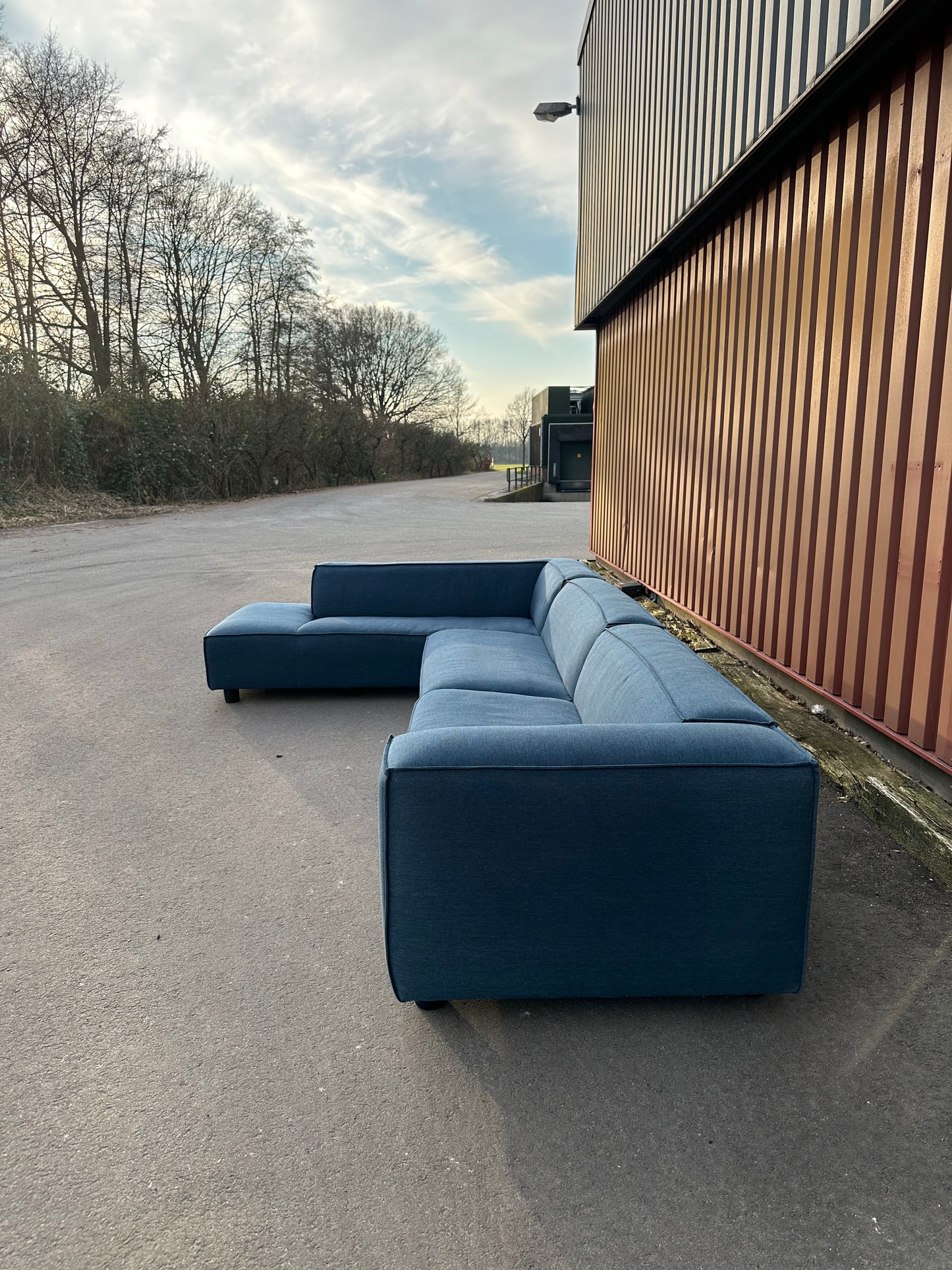 NIEUWSTAAT Fest Dunbar XL Loungebank Donkerblauw - NP: 7.500