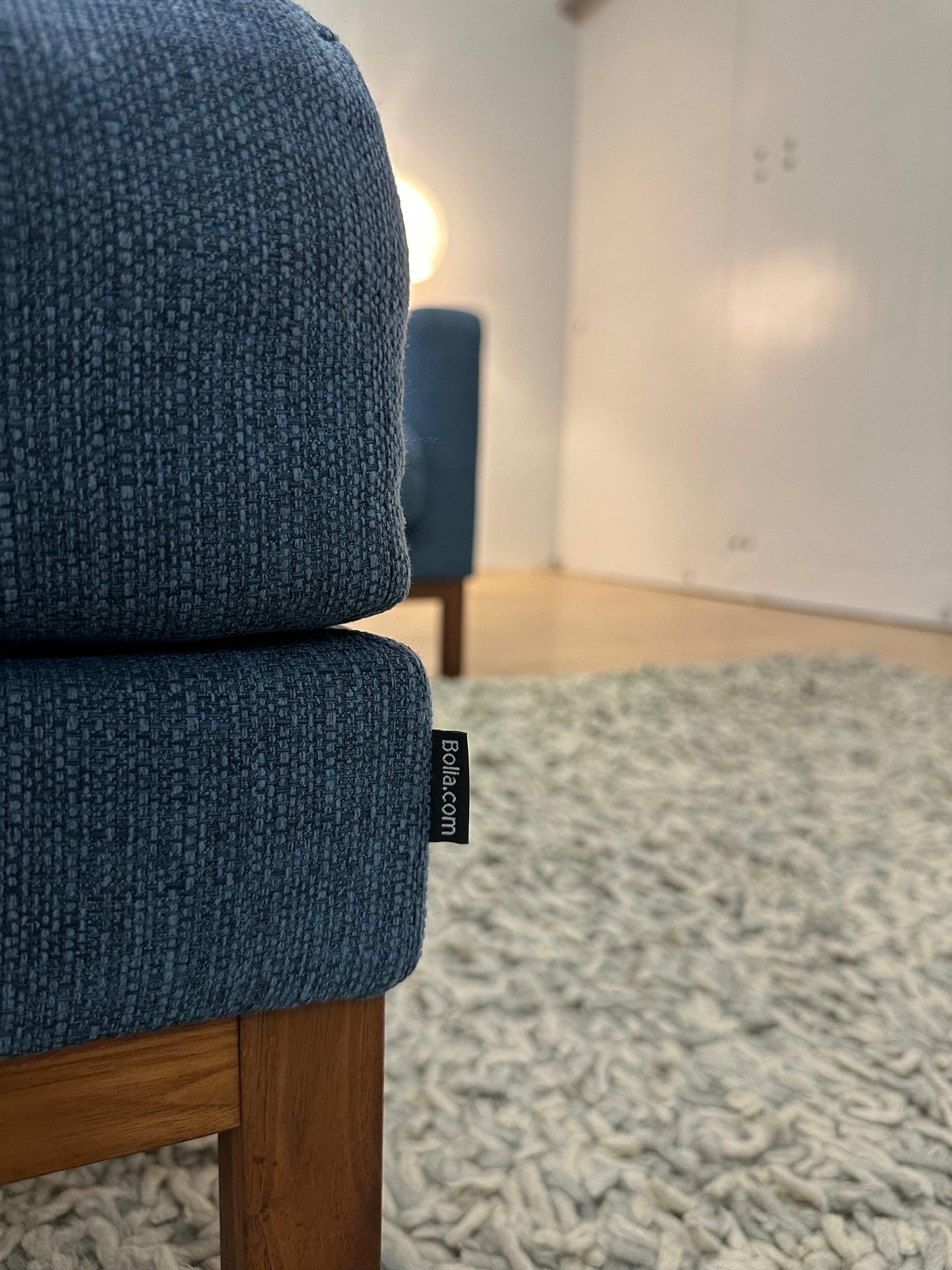 NIEUWSTAAT Bolia Bank + Hocker Blauw | Scandinavisch Design