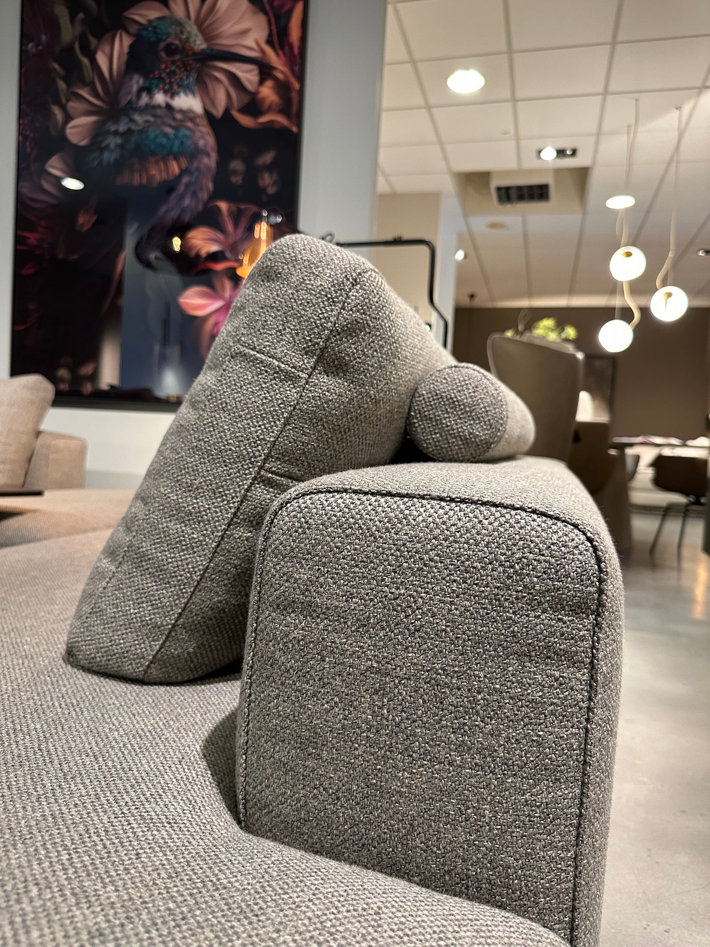 Design on Stock Showroommodel Vilaz Hoekbank + Hocker