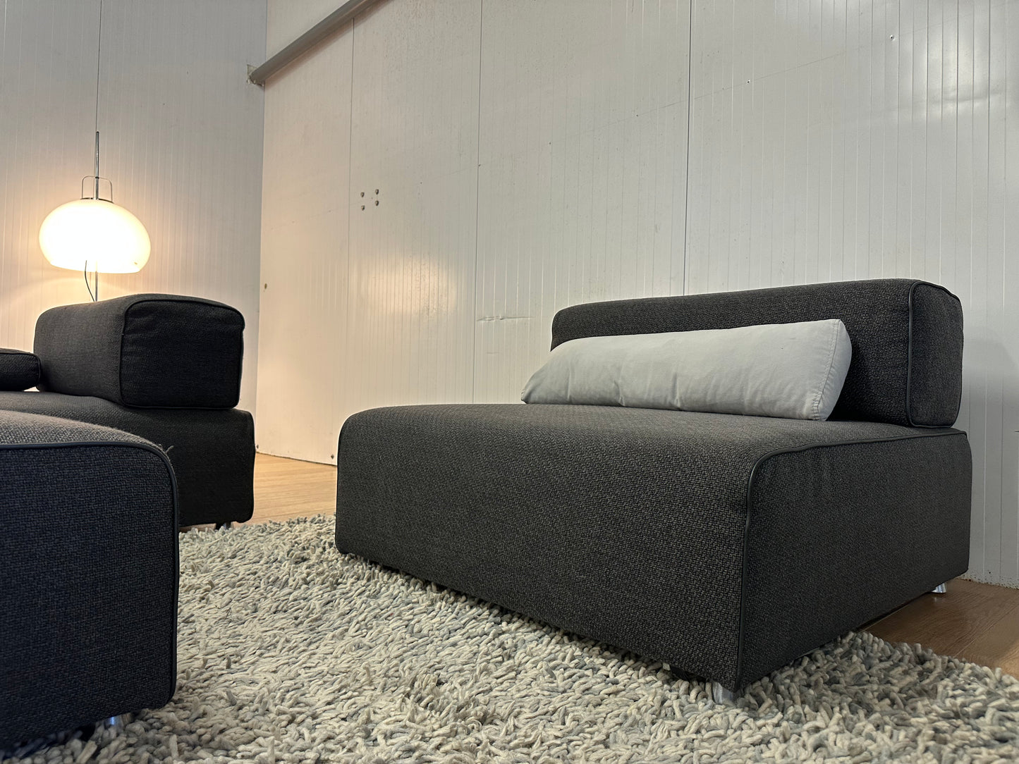 Leolux Ponton 4-delige Modulaire Design Bank met Hocker