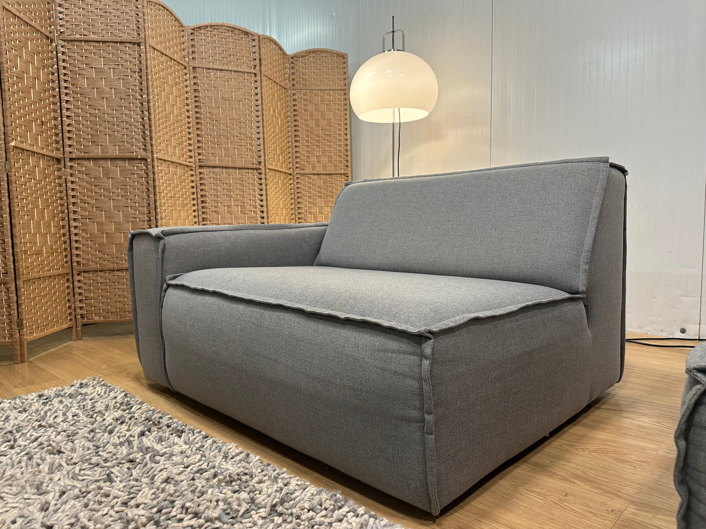 Grijze Fést 3-zits Bank Kvadrat Wol 250 cm Breed NP: €4.000