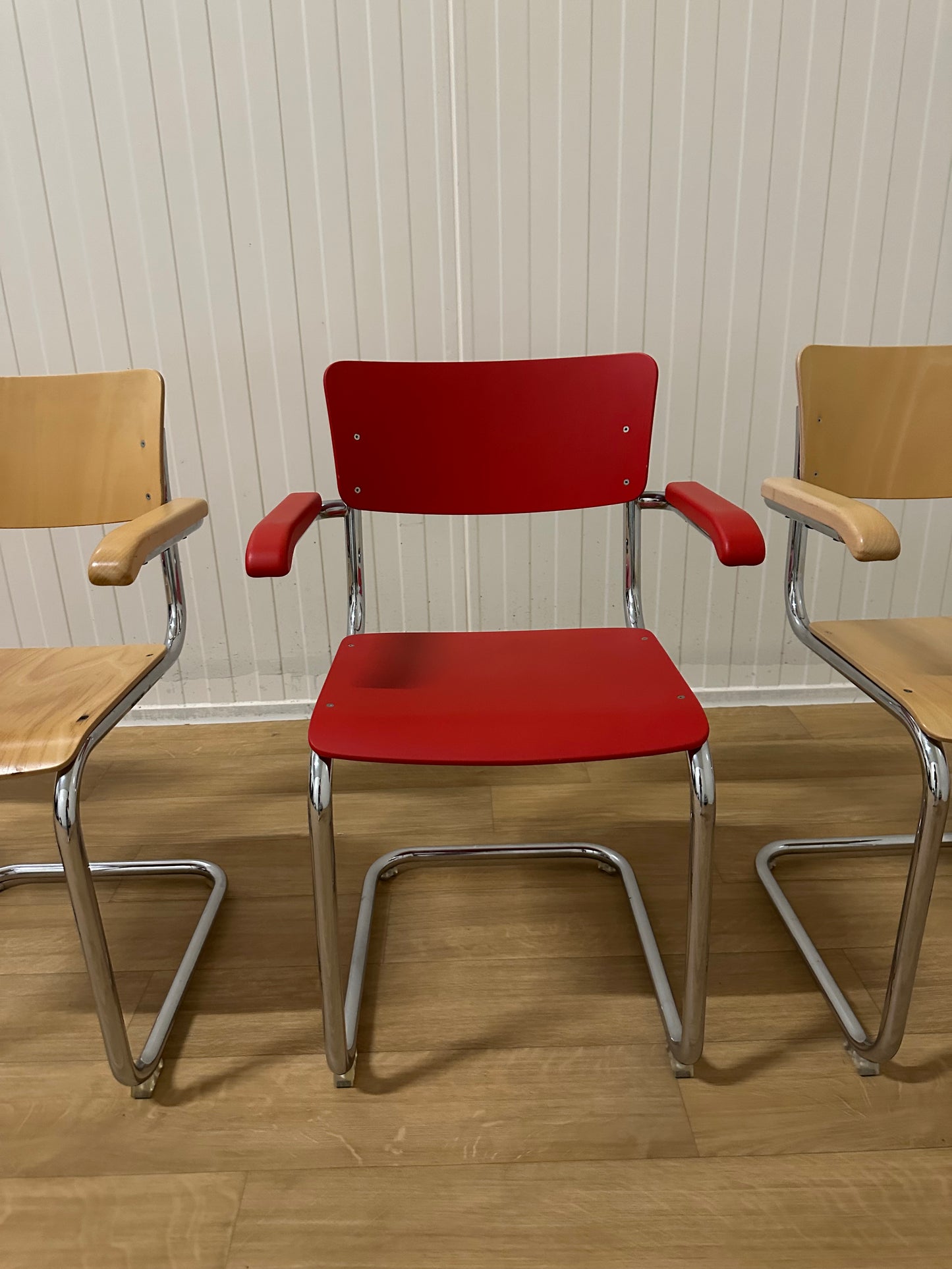 ZGAN 4x Thonet s 43 f stoelen