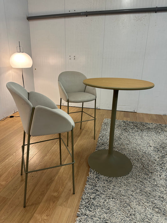 ZGAN 2x Artifort Andrea Stoelen + Opt. Artifort Hoge Tafel