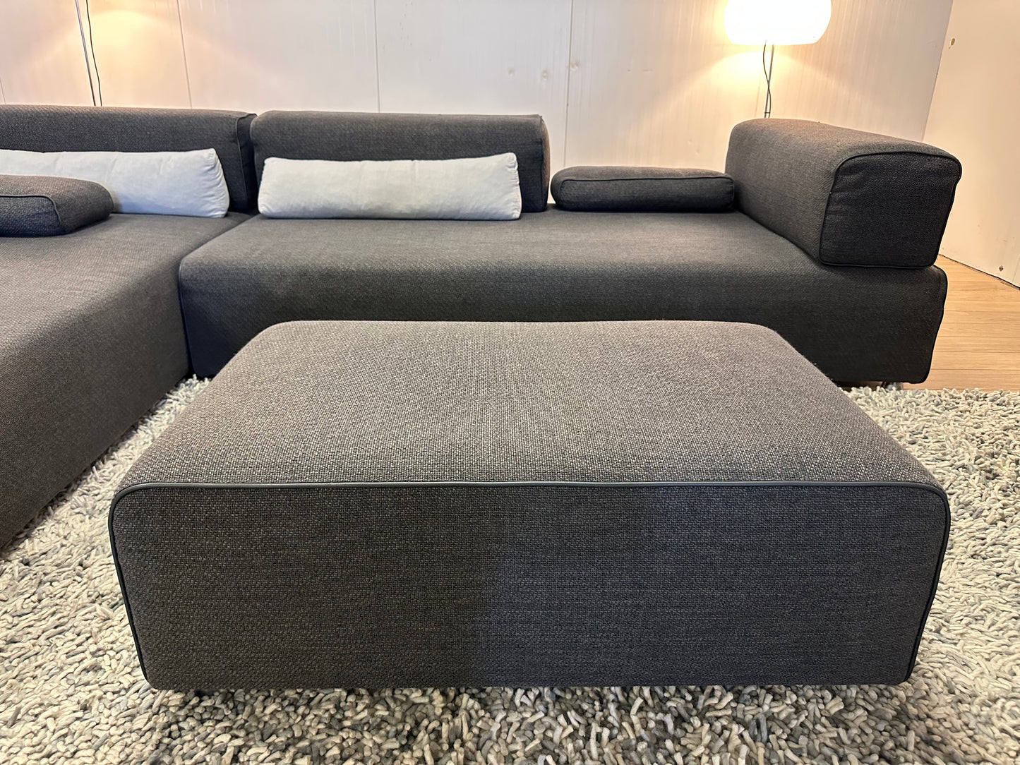 Leolux Ponton 4-delige Modulaire Design Bank met Hocker