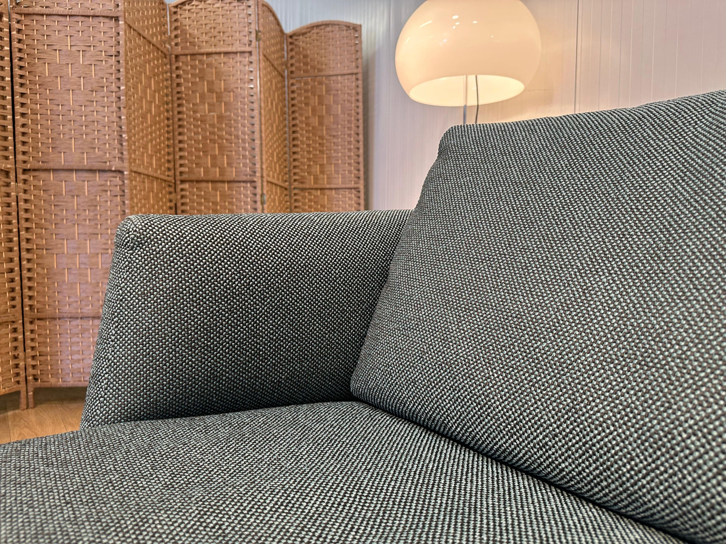 Nieuwstaat Pode Quote 3-zits Turquoise + Hocker