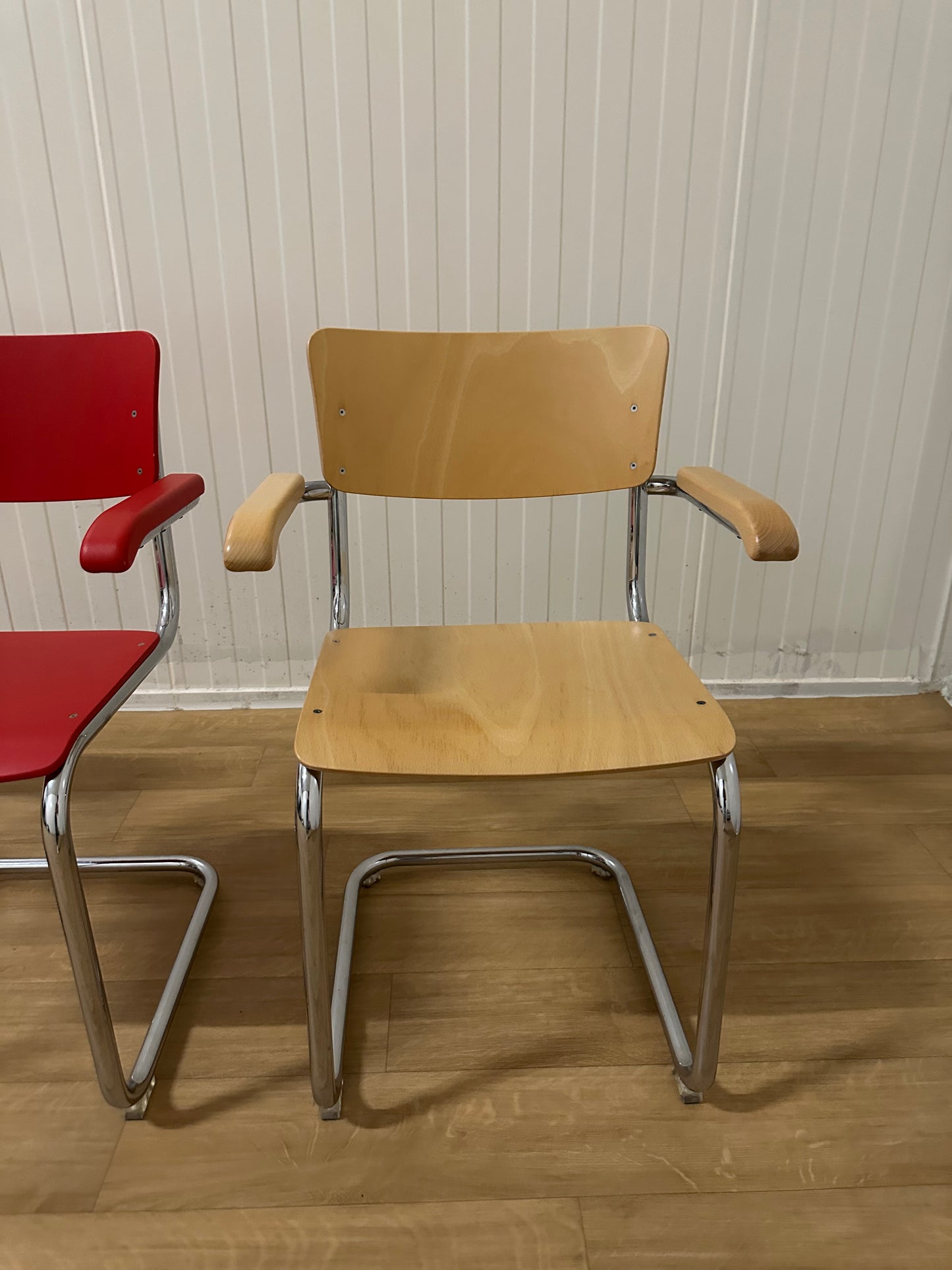 ZGAN 4x Thonet s 43 f stoelen