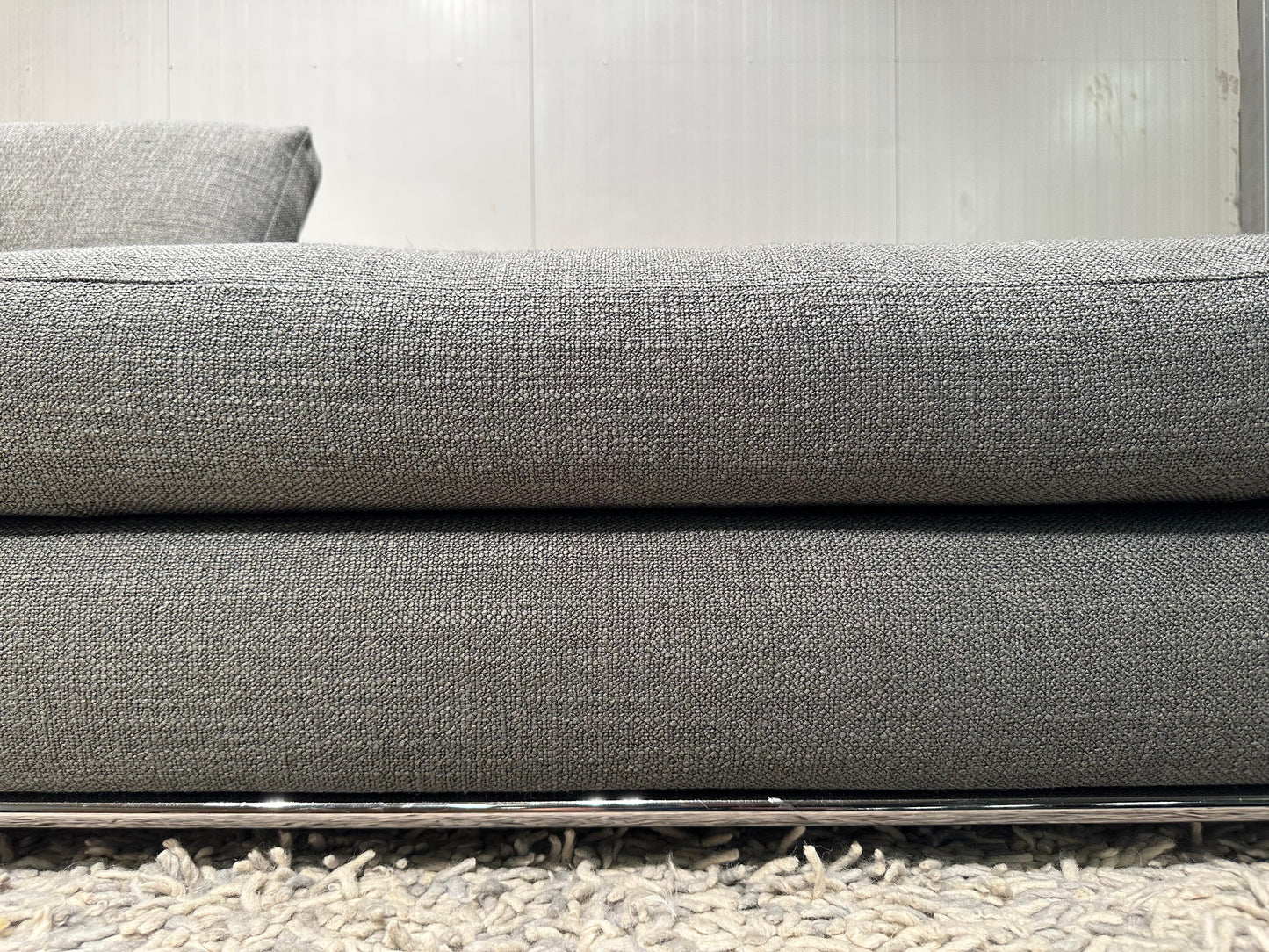 ZGAN Minotti Hamilton Hoekbank Donkergrijs - NP: 25k