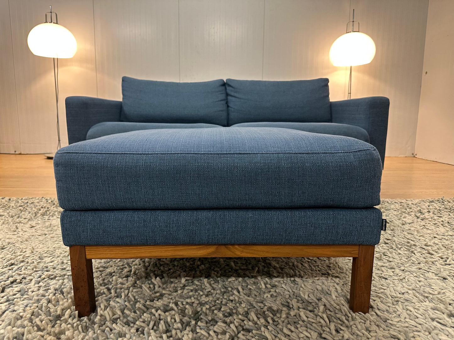 NIEUWSTAAT Bolia Bank + Hocker Blauw | Scandinavisch Design