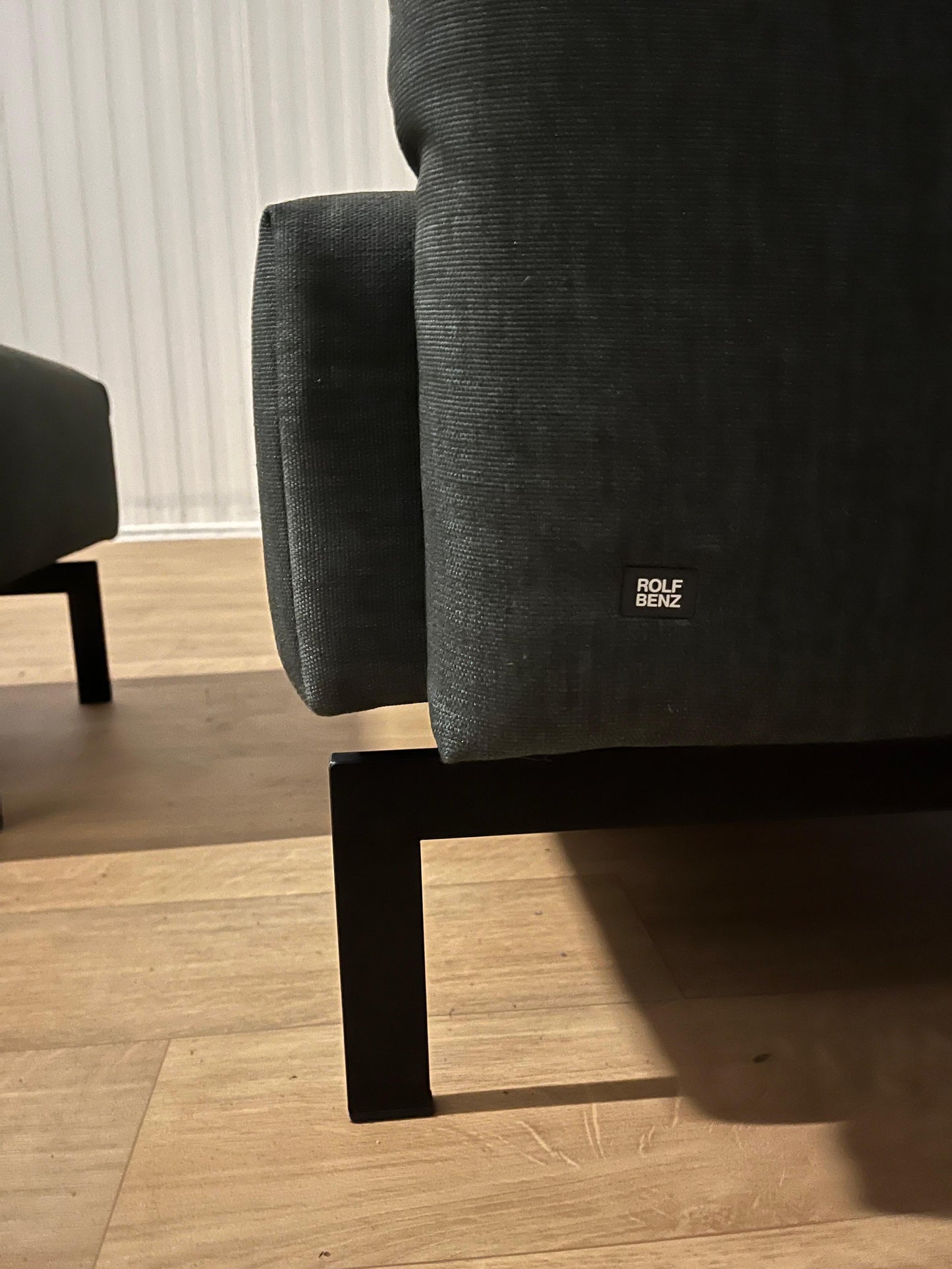 ZGAN Rolf Benz 310 3-zitsbank met Hocker - Nieuwprijs €5.000