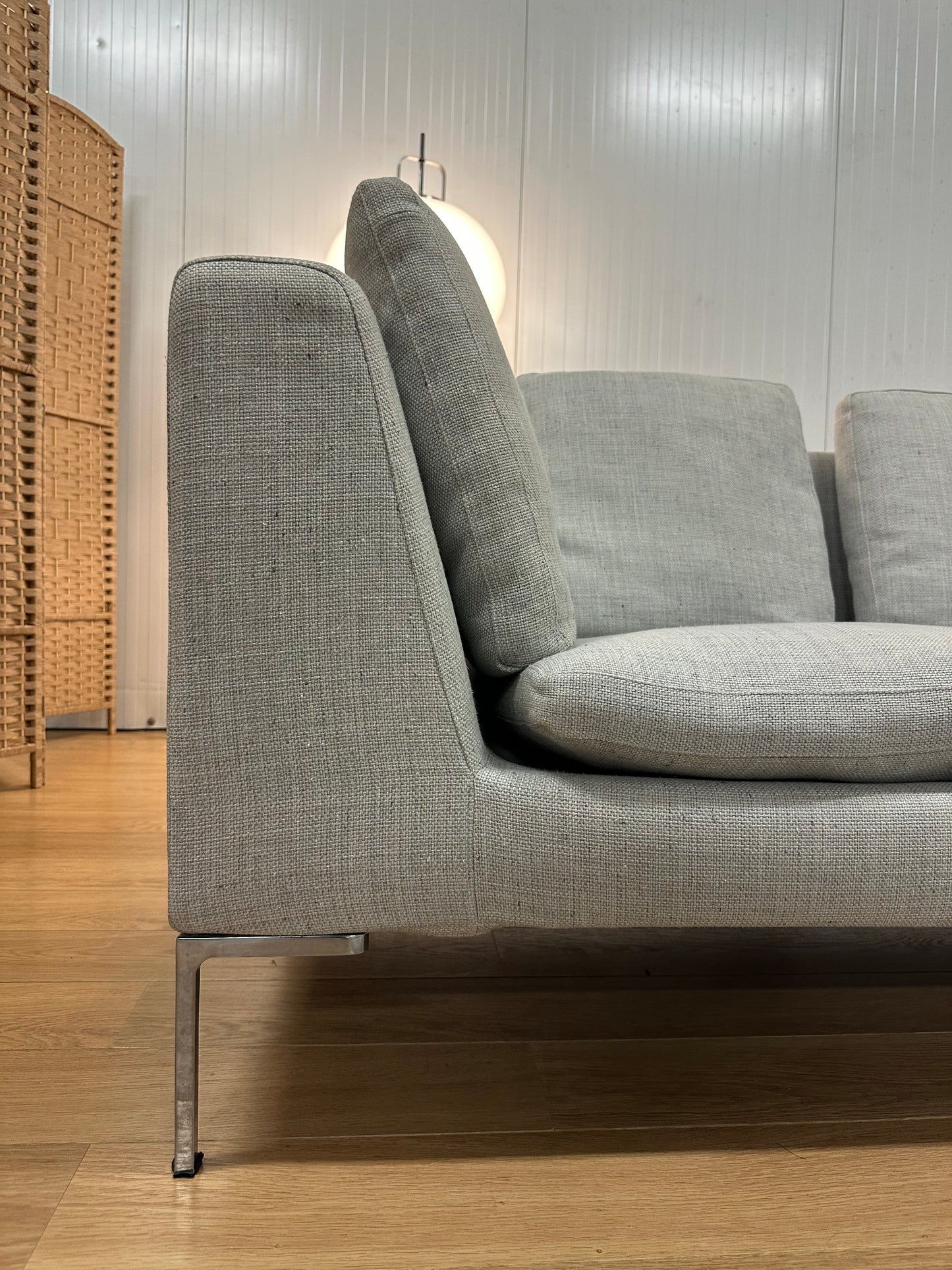 B&B Italia Charles hoekbank Grijs ~ Nieuwprijs €8.000
