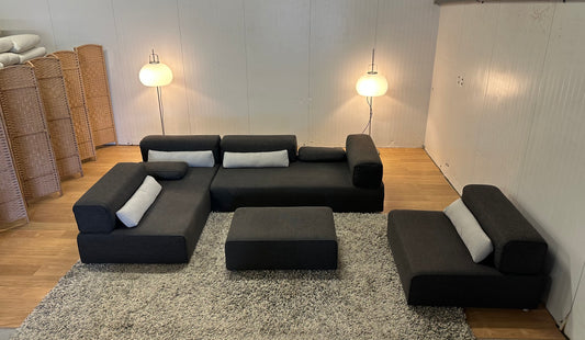 Leolux Ponton 4-delige Modulaire Design Bank met Hocker