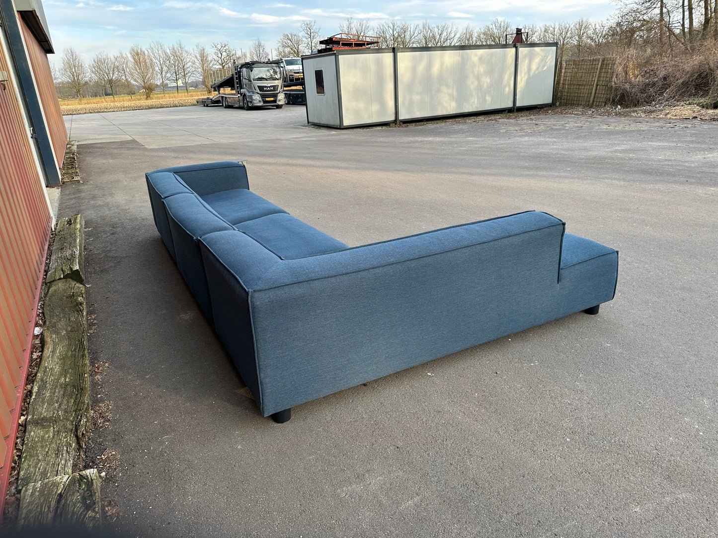 NIEUWSTAAT Fest Dunbar XL Loungebank Donkerblauw - NP: 7.500