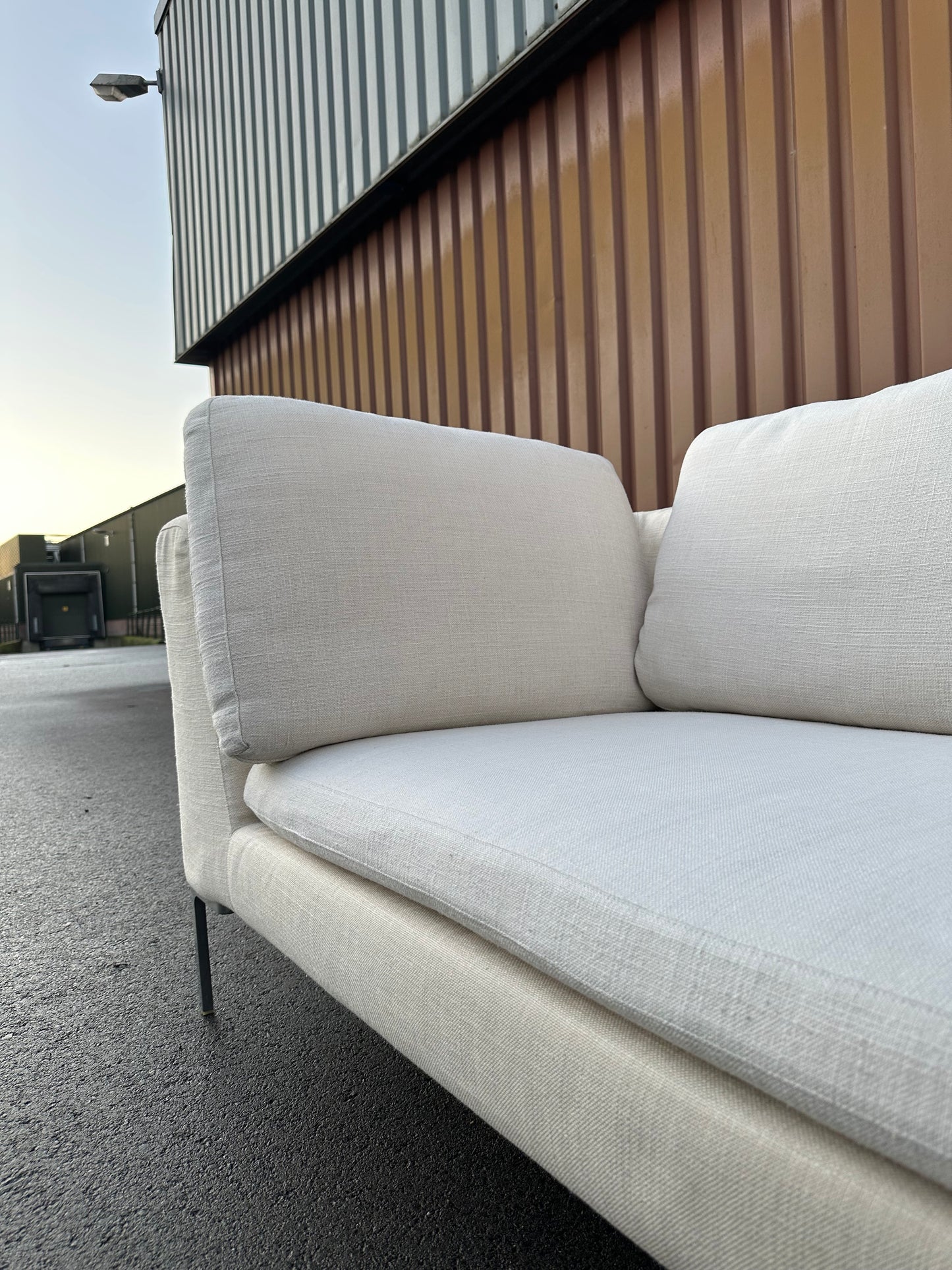 ZGAN B&B Italia Beige Hoekbank ~ Nieuwprijs €10.000
