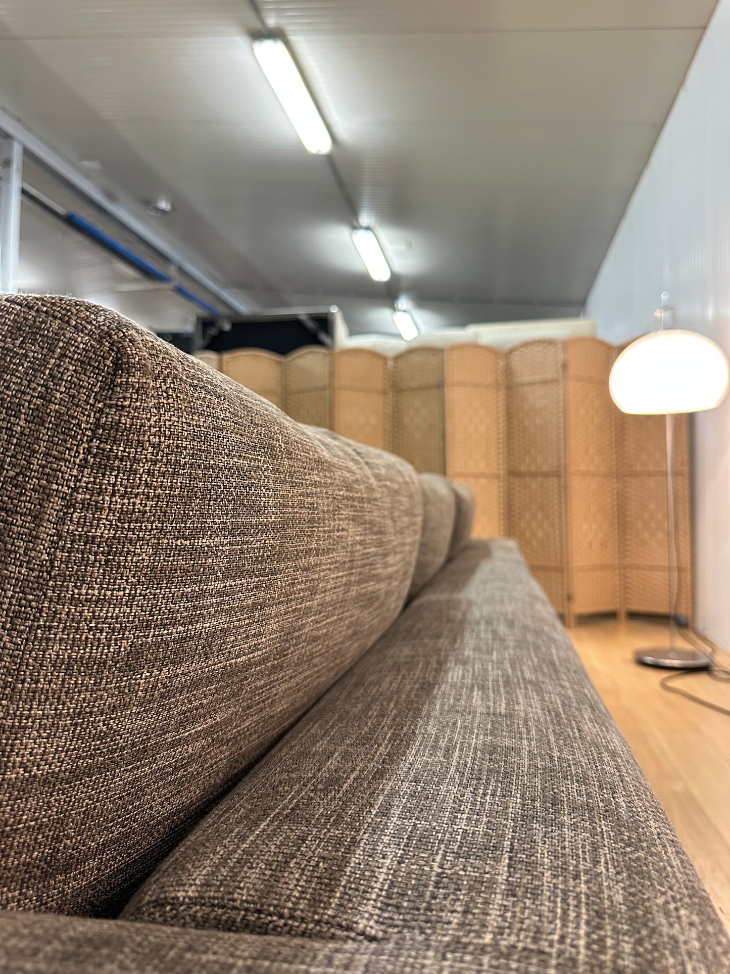 Minotti Hamilton Hoekbank Bruin-Grijs Gemêleerd NP: €24.000