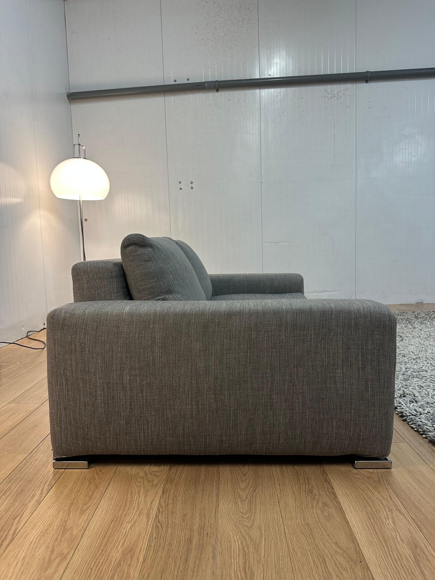 REFURBISHED Minotti Moore 2-Zits Bank Grijs - NP: €5.000