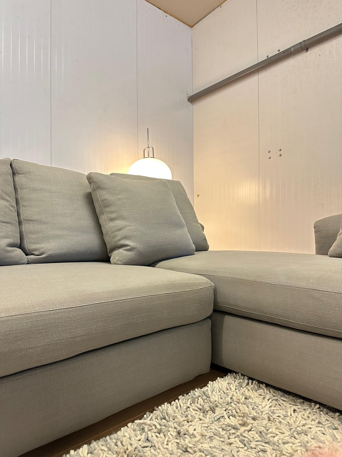ZGAN Minotti Collar Hoekbank met Bijzettafel - NP: €20.000