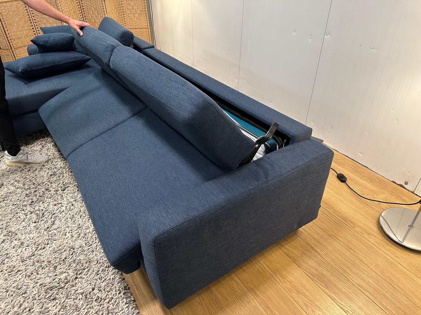 Bolia Scandinavia Slaapbank Blauw – NP: €7.040