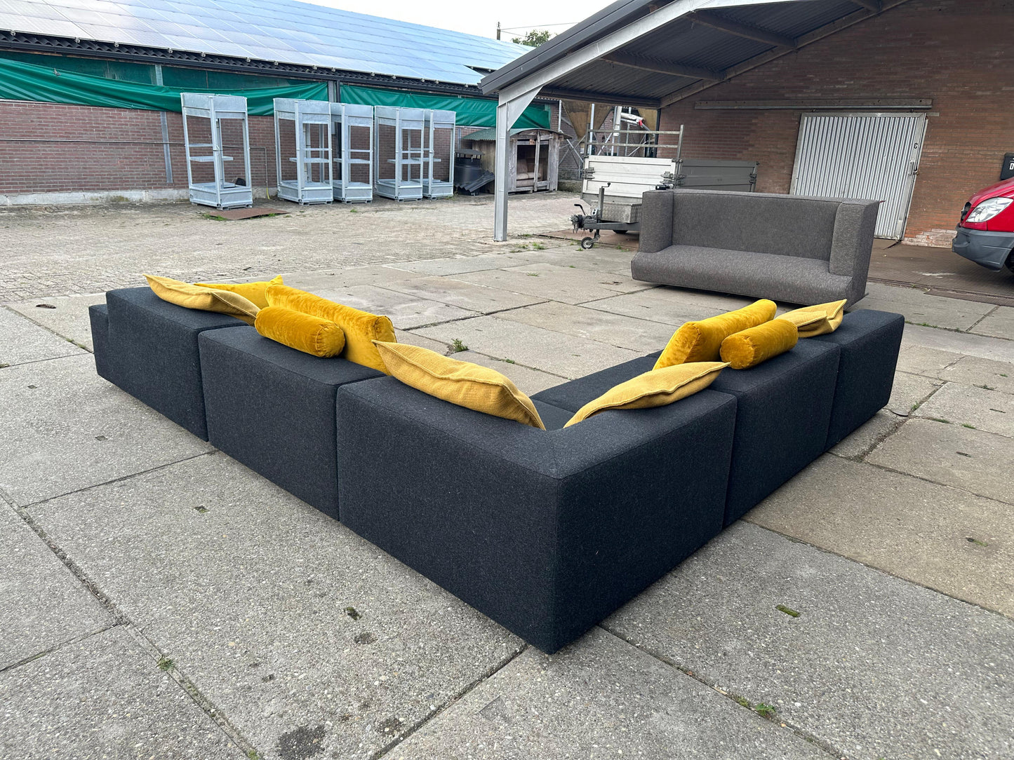 Sur & Plus Hoekbank + Rolf Benz Kussens – TOPDEAL