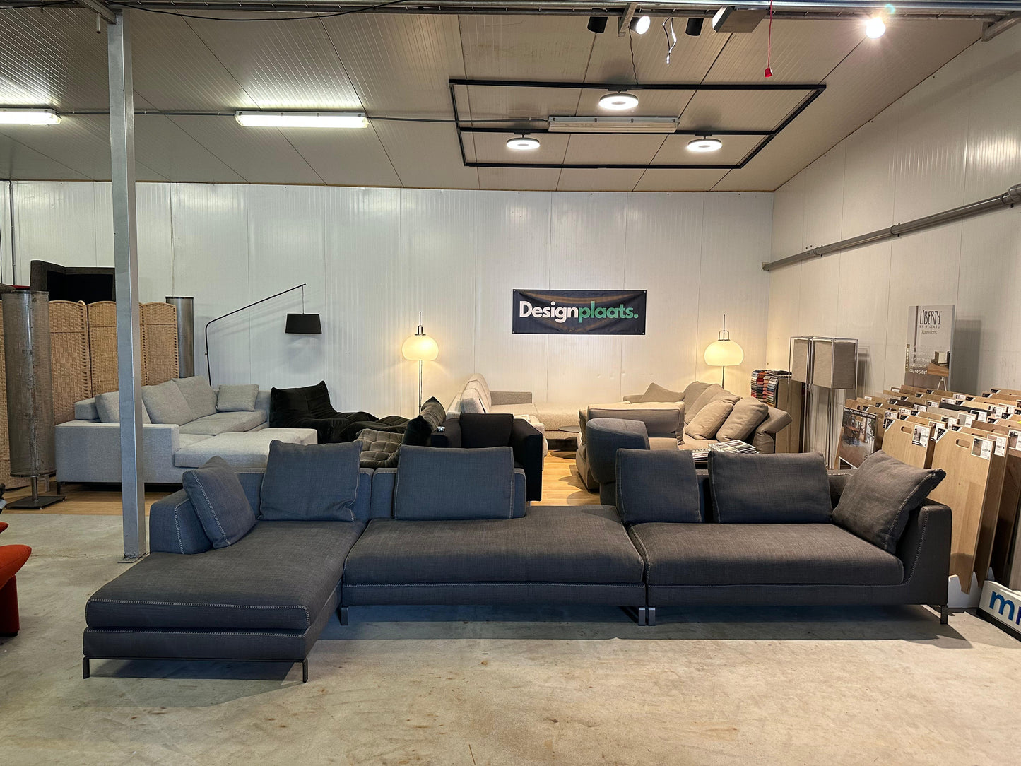 ZGAN B&B Italia Ray Modulaire Hoekbank – Antraciet