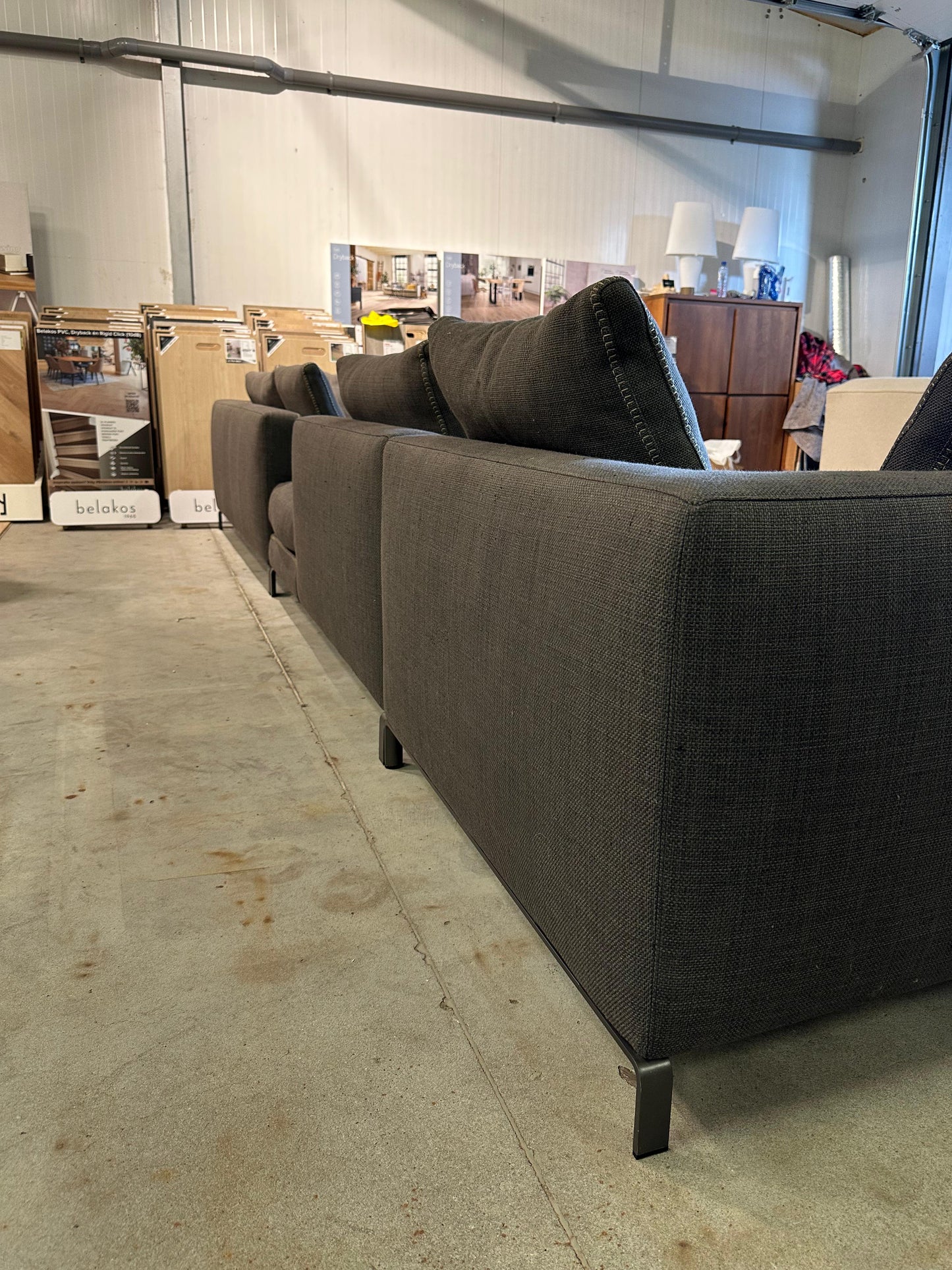 ZGAN B&B Italia Ray Modulaire Hoekbank – Antraciet