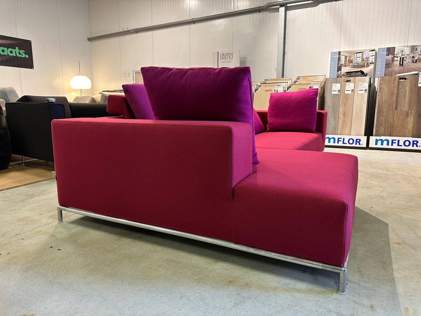 B&B Italia Fucsia Hoekbank Rood/Roze – NP: €12.999