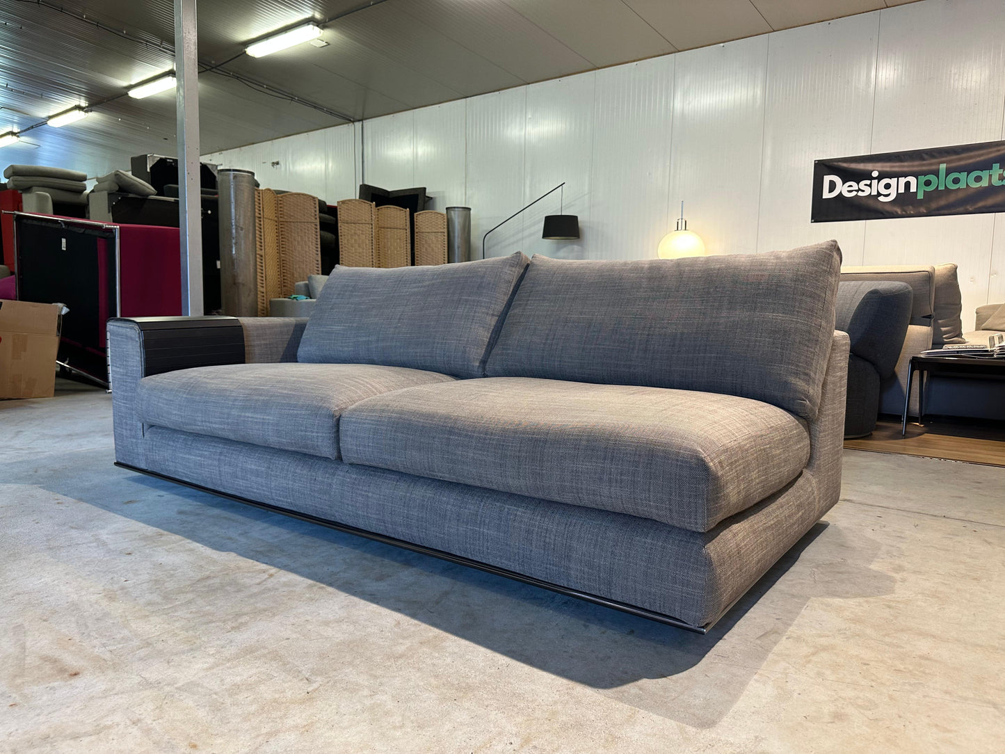 Minotti Hamilton Bank Grijs – NP: €6.000
