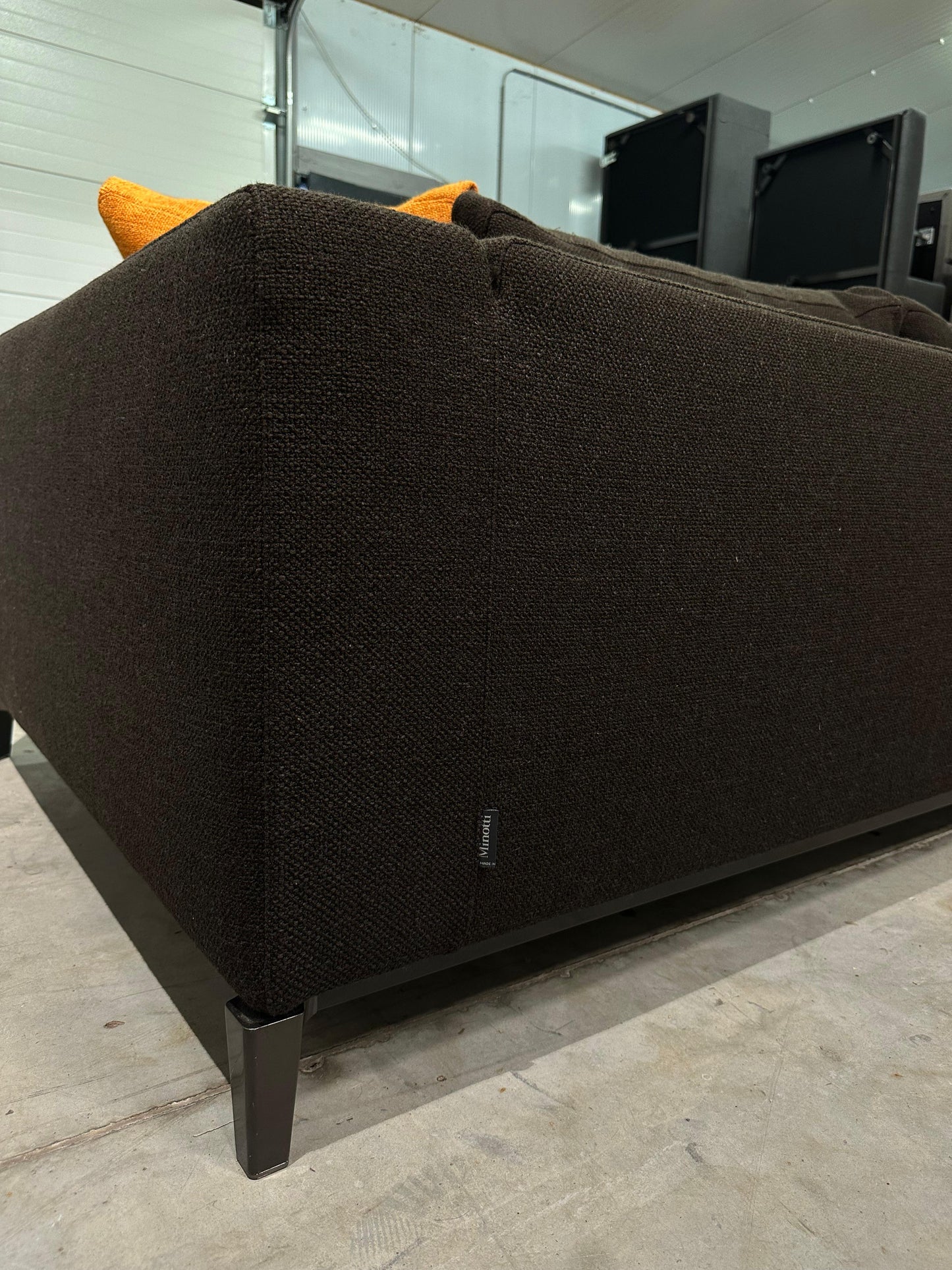 ZGAN Minotti Andersen Quilt 5-Zits Mokka – NP: €16.000