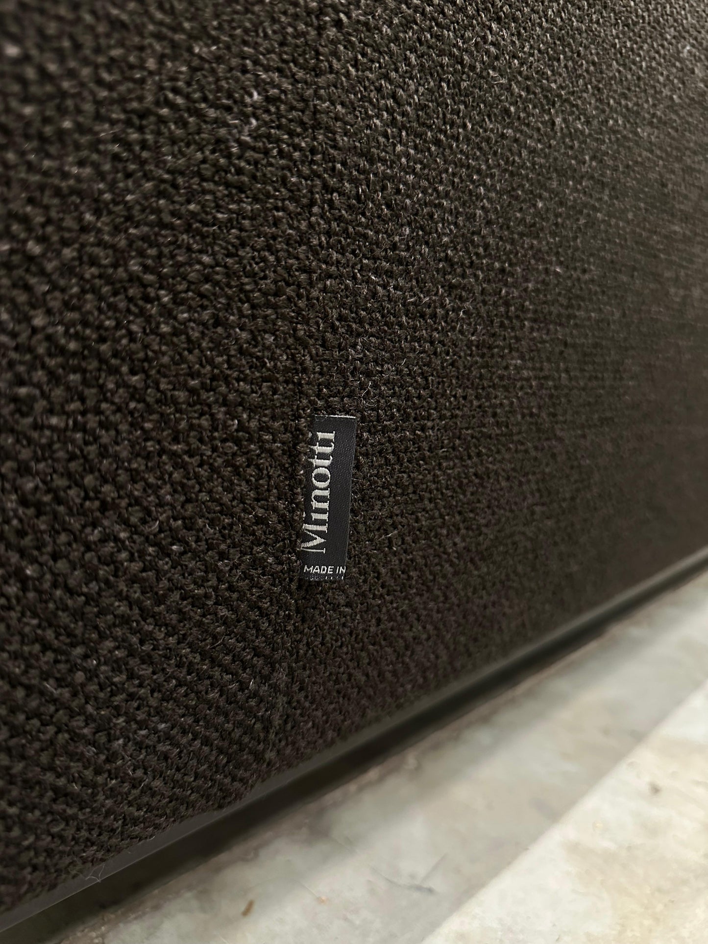 ZGAN Minotti Andersen Quilt 5-Zits Mokka – NP: €16.000