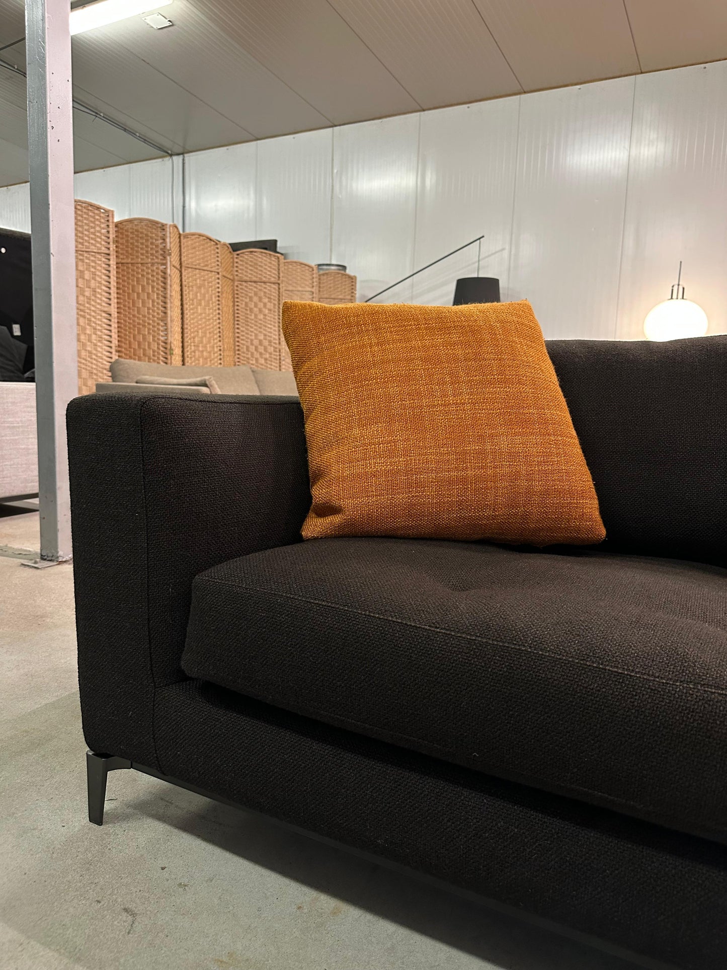 ZGAN Minotti Andersen Quilt 5-Zits Mokka – NP: €16.000
