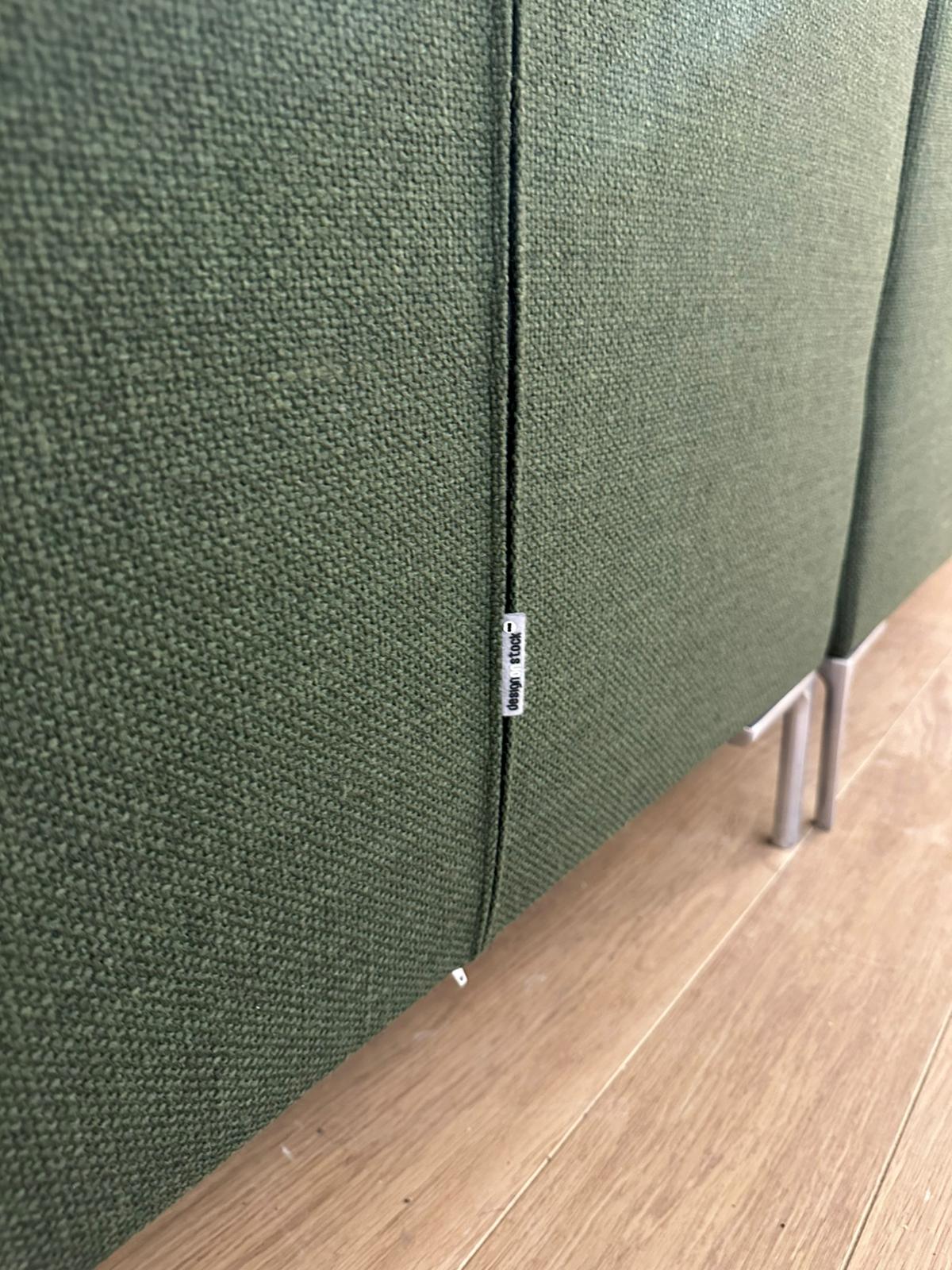 NIEUW Gestoffeerde Design on Stock Bloq Hoekbank + GARANTIE