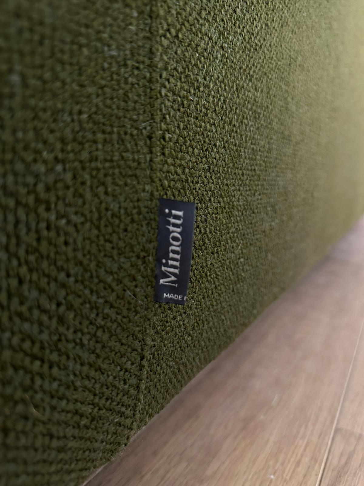ZGAN Minotti Andersen 5-Zits Bank + GARANTIE NP €16.500