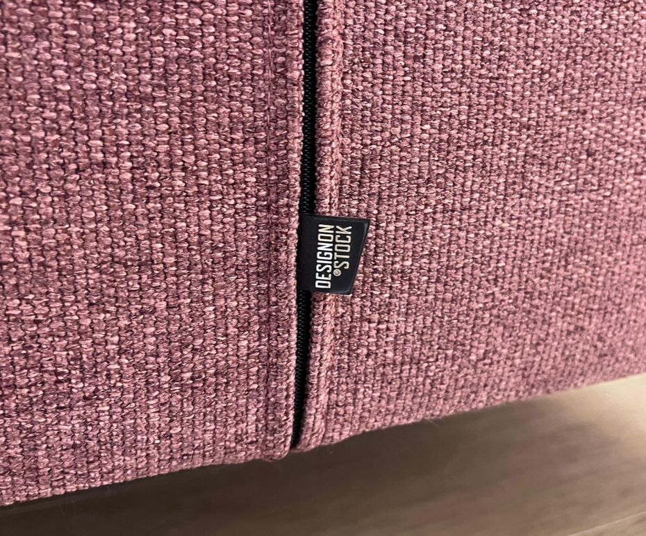 NIEUW GESTOFFEERD Design on Stock Bloq Hoekbank Aubergine