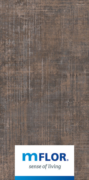 Lijm PVC mFLOR Abstract 53125 Coffee Brown