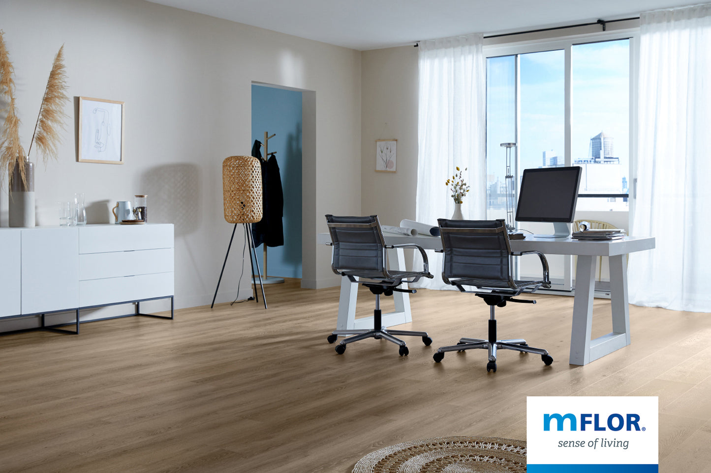 Lijm PVC mFLOR Authentic Oak XL 56319 Sardinia