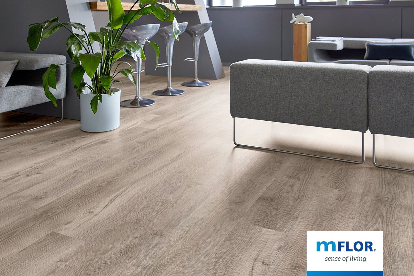 Lijm PVC mFLOR Bramber Chestnut 81605 Sesamo