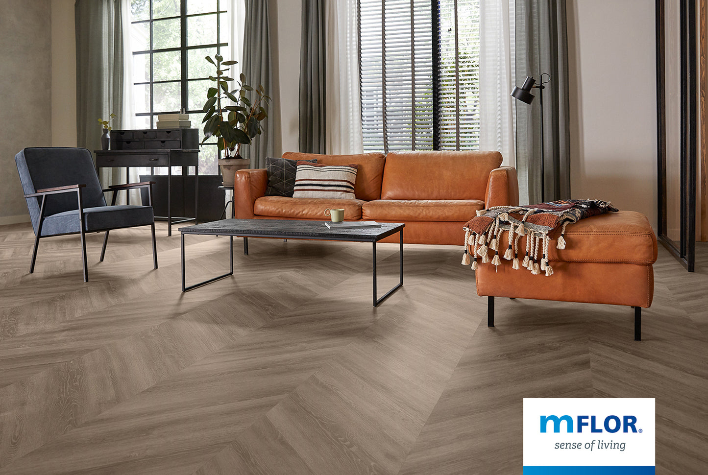 mFLOR Parva Oak Chevron 42213 Calabria