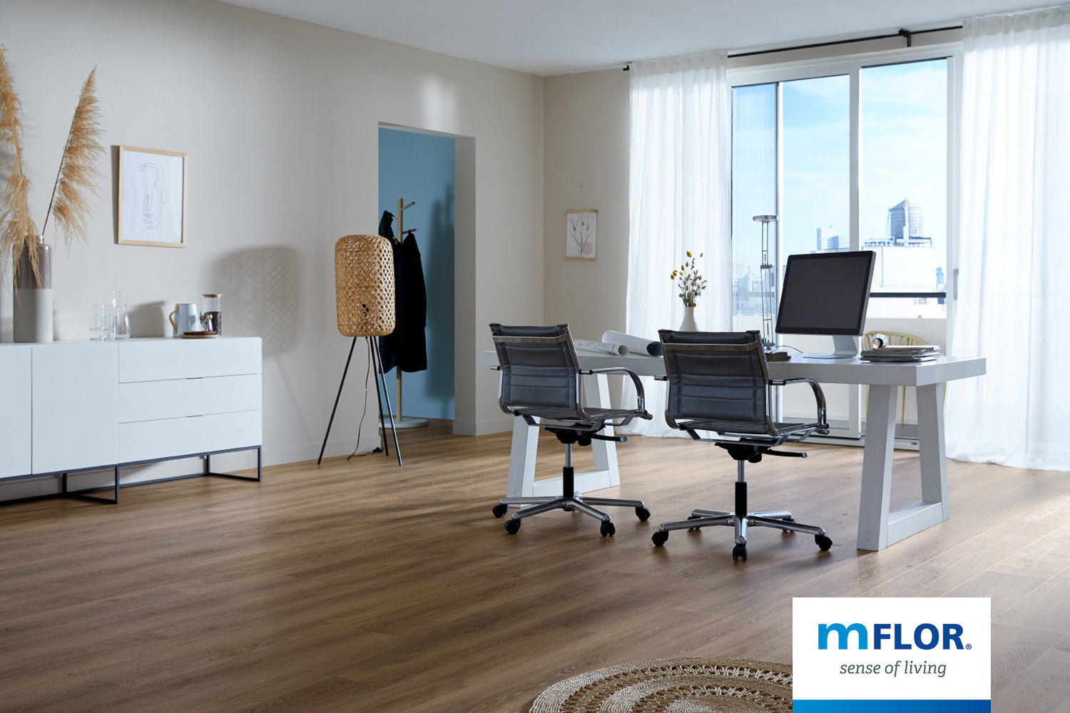 Lijm PVC Mflor Authentic Oak XL