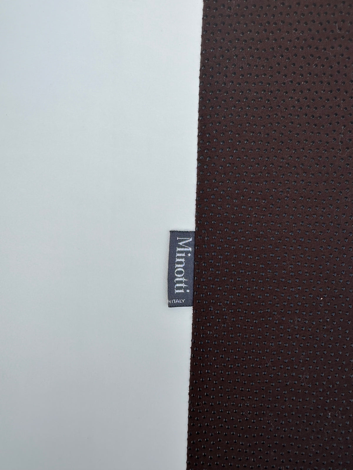ZGAN Minotti Hamilton | Wit Leer | NP: €30.000