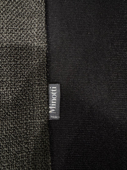 ZGAN Minotti Hamilton Hoekbank Donkergrijs - NP: 25k