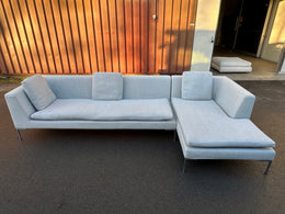 B&B Italia Charles hoekbank Grijs ~ Nieuwprijs €8.000