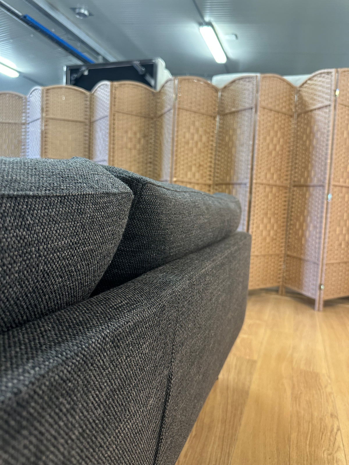 NIEUWSTAAT Byen Lounge Hoekbank Antraciet - Gereinigd