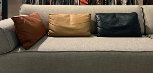 ZGAN Leren Design on Stock Kussens NP €475 p/st