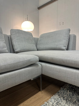 B&B Italia Charles hoekbank Grijs ~ Nieuwprijs €8.000