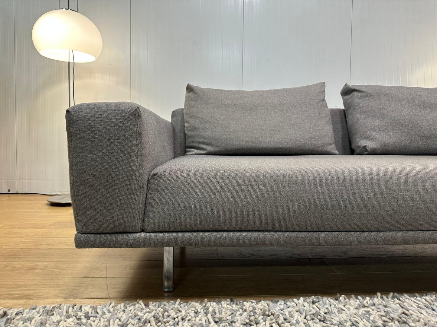 Grijze Design on Stock Cascade 3-zits Bank – Ploegwool