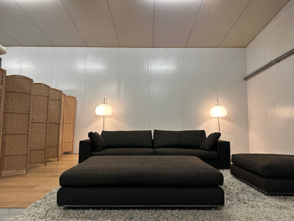 4-Delige Minotti Hamilton Set | Bank + Fauteuil + Hocker | Luxe Design Collectie