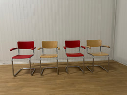 ZGAN 4x Thonet s 43 f stoelen