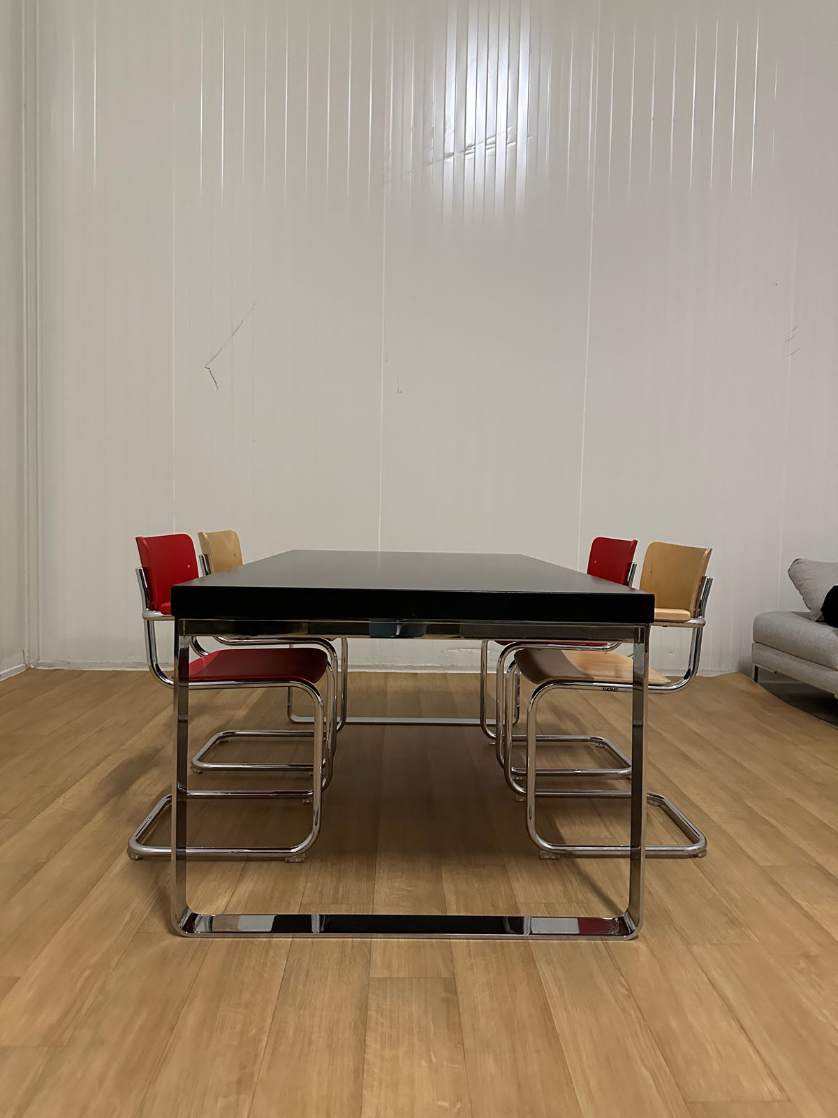 ZGAN 4x Thonet s 43 f stoelen